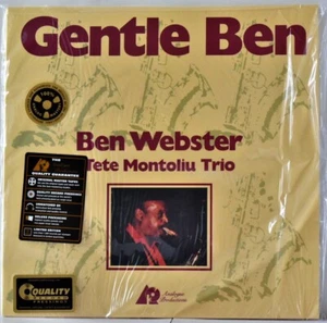 AUDIOPHILE ANALOGUE PRODUCTION APJ40-45 BEN WEBSTER Gentle Ben 45rpm 200g 2LP SS - Imagen 1 de 2