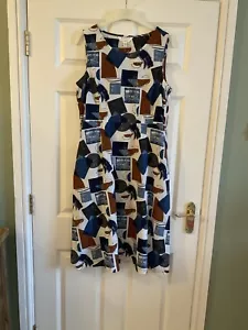 Seasalt Quick Sketch Dress 14 - Picture 1 of 12