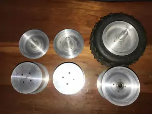 CUSTOM 2.20 X 2.0 ALUMINUM RC WHEEL Set FIT ROSI 2.20 X 2.0 LOSI TIRE. PL-READS! - Picture 1 of 7