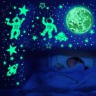 Pvc Glow In The Dark Stars Green Nighttime Starry Sky Wall Decal  Room