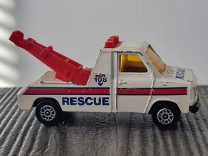 Corgi RAC Ford Transit Wrecker Rescue Toy Truck Lift Rare Vintage - Picture 1 of 7