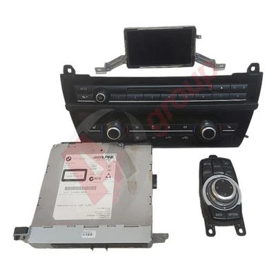 BMW 5 SERIES F10 SE 14-17 STEREO RADIO DISPLAY SET/KIT 9389025-01 9389025-00 - Image 1 of 4