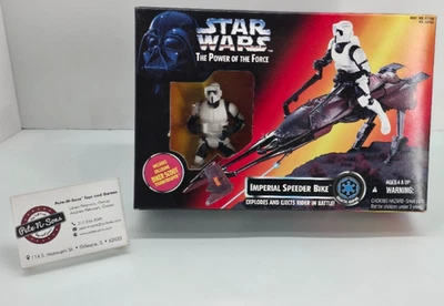 1995 年 Kenner: Star Wars - The Power of the Force Imperial Speeder 自行车 — 第 1/4 张图片