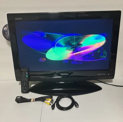 SHARP MODEL LC-26DV28UT  DVD TV MONITOR HDMI SVIDEO VGA COMPOSITE VINTAGE GAMING - Image 1 of 4