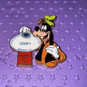 AP DISNEY PIN LE GOOFY SURPRISE EARNING MY EARS NAME TAG CAST MEMBER EXCLUSIVE - Picture 1 of 4