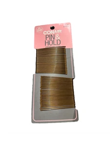 Conair Curved Bobby Pins For All Hair Types in Brown, 60ct - Picture 1 of 7