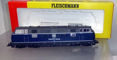 Fleischmann 85 4235; Diesellok 221 136-5 "imoTrans", DSS, wie neu in OVP /Y470 - Bild 1 von 4