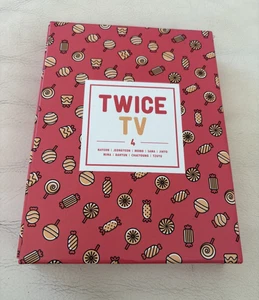 TWICE TV4 Limited Edition DVD 3 DISC Tzuyu Post Card Photo Book NTSC K-Pop - Bild 1 von 14