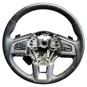 2017 Subaru Outback Steering Wheel OEM Balck INT - Picture 1 of 11