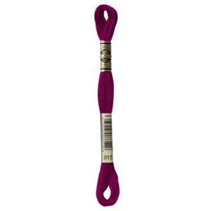 DMC 6-Strand Embroidery Cotton 8.7yd-Dark Plum - 12 Pack - Picture 1 of 1