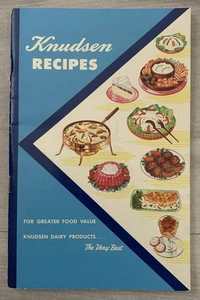 Vintage Cook Book Knudsen Recipes 1955 Paperback Dairy Product - Bild 1 von 4
