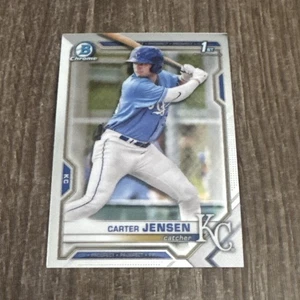 Bowman Draft 2021 - Chrome Carter Jensen #BDC-106 (RC) - Imagen 1 de 2