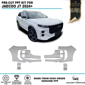 Front Bumper PPF Stone Guard Paint Chip Protection Film for Jaecoo J7 2024+ - Picture 1 of 4