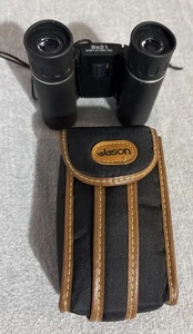 Bushnell PowerView 8x21 Compact Binoculars 378' @ 1,000 yds With Jason Belt Case - Picture 1 of 3