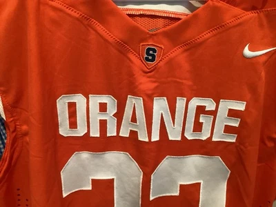 Jersey Syracuse Orangemen para hombre impecable ¡limpio #22! Fútbol naranja, talla grande Foto 1 de 4