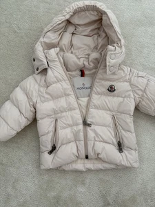 Original moncler kinder Jacke Gr 67 Rosé keine Flecken - Bild 1 von 6