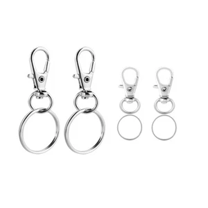60 PCS key Clasp Keychain Connector Chain Carabiner Snap Hook - Picture 1 of 12