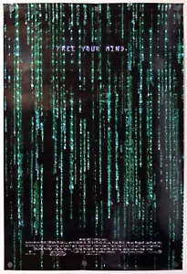 THE MATRIX RELOADED orig '03 Filmposter Free Your Mind Credits Version RAR - Bild 1 von 7