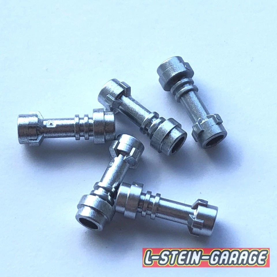 LEGO® Star Wars 5x Halter Griff Leuchtschwert metallic silber 4548731 (86132) - Bild 1 von 1