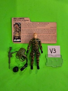 Rip Cord 1984 V1 G.I. JOE COBRA Vintage 100% Complete File Card V3