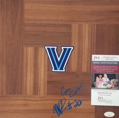 Maddy Siegrist Signed Floorboard w/ JSA COA #AT63415 Villanova Wildcats Go Cats! - Image 1 of 2