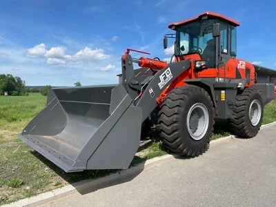 Radlader 12 Tonnen, Hubgewicht ca. 3,5 Tonnen. Vorführgerät Schaufel, Paletteng. - Bild 1 von 4