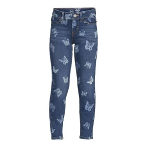 Wonder Nation Girls Fashion Jegging-Butterfly Print-XL Plus (14/16)-NWT - Picture 1 of 3