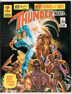 JCP - THUNDER T.H.U.N.D.E.R. AGENTS #1 - FN Feb 1981 Vintage Magazine - Picture 1 of 2