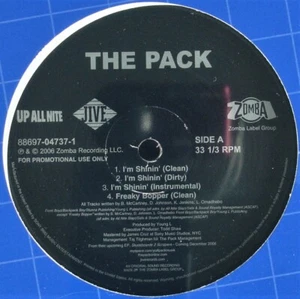 THE PACK "I'M SHININ' / CANDY" 2006 MARBLE COLORED VINYL 12" PROMO HTF *SEALED* - Picture 1 of 5