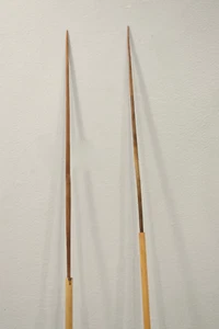 Juego de dos flechas de palma negra de Papúa Nueva Guinea - Imagen 1 de 4