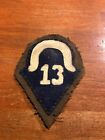 Wwi Us Army Camp 13Th Division Patch