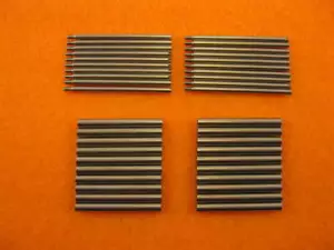 NEW 22mm SWISS 316L Stainless SCREW & TUBE SET 40mm Genuine PANERAI 20 SET - Picture 1 of 1