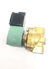 Asco RedHat JKF8210G094 120V Ac Brass Solenoid Valve Normally Closed 3/4 In Pipe