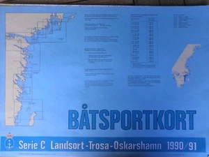 Schwedischer Seekartensatz Landsort-Trosa-Oskarshamn Serie "C" - Bild 1 von 3