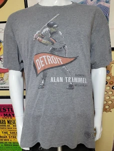 Detroit Tigers Retro Alan Trammell MLB Baseball Hall Of Fame T Shirt XXL 2XL - Picture 1 of 5