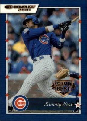 2001 Donruss Baseball's Best Bronze #23 Sammy Sosa - NM-MT - Image 1 of 2