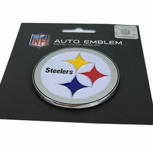 Pittsburgh Steelers NFL 3-D Metal Auto Emblem - Picture 1 of 3