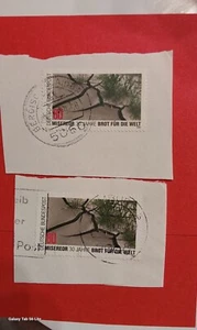 Bund 1989: Mi. Nr. 1404: 2 mal 30 Jahre Misereor u. Brot f. d. Welt - Bild 1 von 1