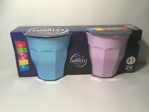 Duralex Picardie Colored Glass Tumbler, 250 ml Set of 2 made in France - Picture 1 of 3