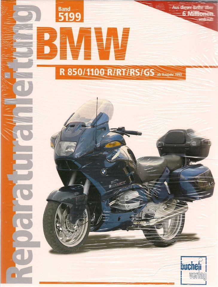 Manuale riparazione 5199 Bucheli per BMW R 1100 / 850 GS, RT, RS, R / R1100, nuovo