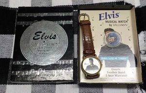 Valdawn Elvis Presley Quarzuhr (spielt Love Me Tender) Neu in Box! - Bild 1 von 6