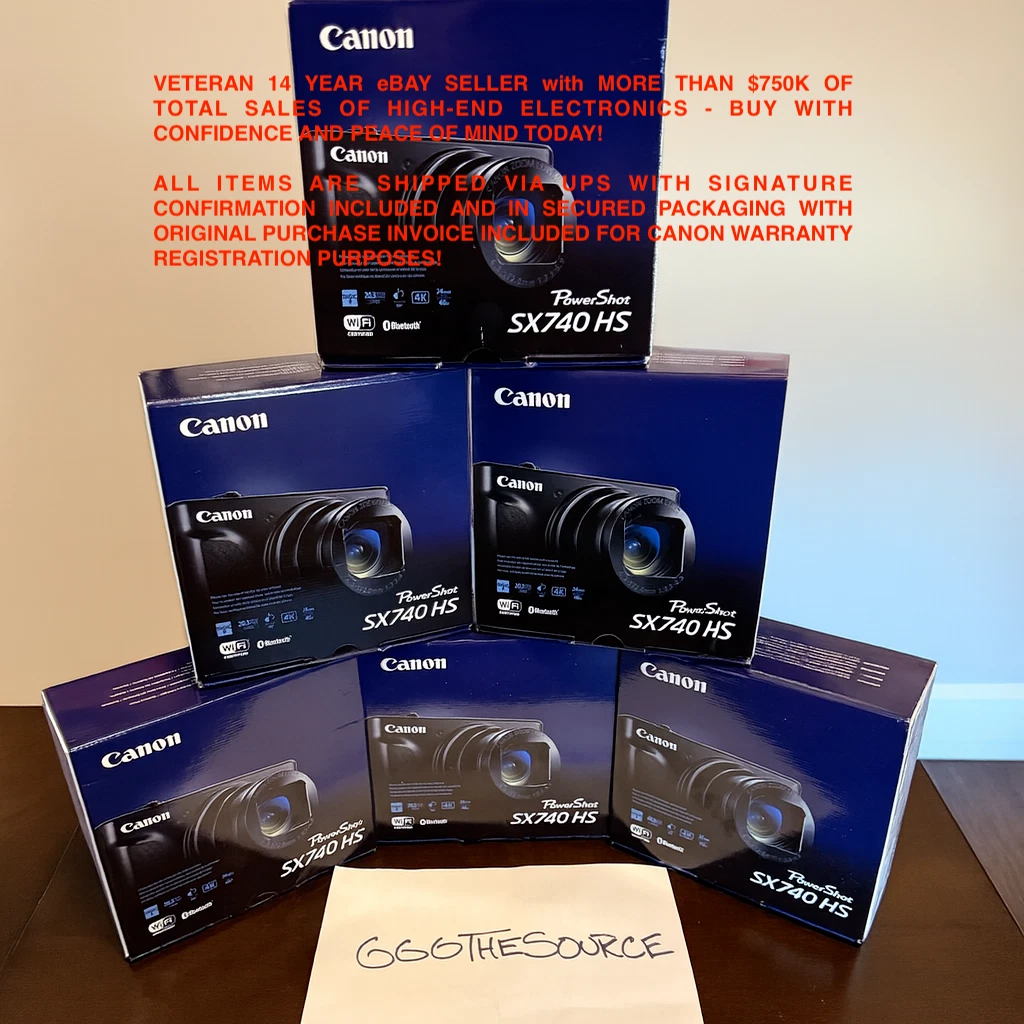 Canon PowerShot SX740 HS Canon PowerShot Digital Cameras for sale