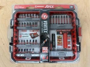 New Crescent CAVSET-38 pc. VORTEX Impact Driver Bit Set - Picture 1 of 2