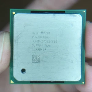 Intel Pentium 4 con zócalo HT 3,40 GHz Northwood 478 800 MHz/512 KB SL793 PROBADO - Imagen 1 de 2