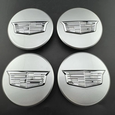 CADILLAC ATS CT4 CT6 CTS XT4 XT5 XT6 CENTER CAPS 9597375 22953467 2.625" IN WIDE - Image 1 of 4