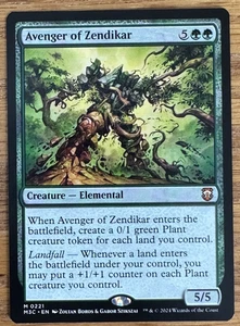 MTG Modern Horizons 3 Commander, Avenger of Zendikar - Picture 1 of 1