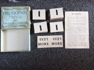Rare Vintage 1950's Muggins Card Game 100% Complete - Picture 1 of 7