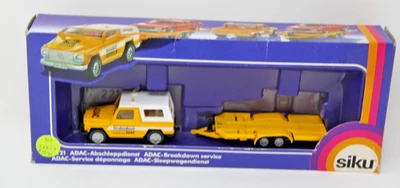 SIKU Super Series 2221 Mercedes-Benz 280GE + Car Trailer Breakdown Service W Box - Image 1 of 4