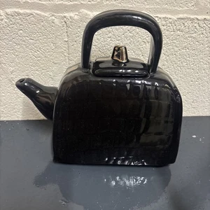 Vintage Richard Parrington TEEBEUTEL Handtasche Sammler Teekanne England - Bild 1 von 7