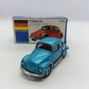 Marui Imai Custom Tomica Blue Box Volkswagen 1200Lse F20 Made In Japan - Picture 1 of 12